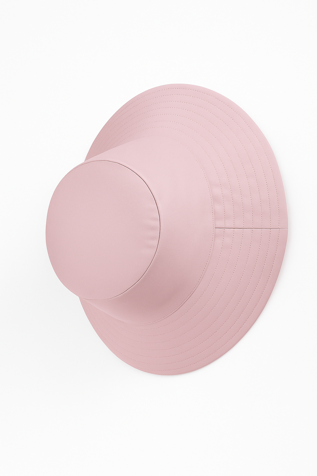 silk-lined bucket hat - wide brim