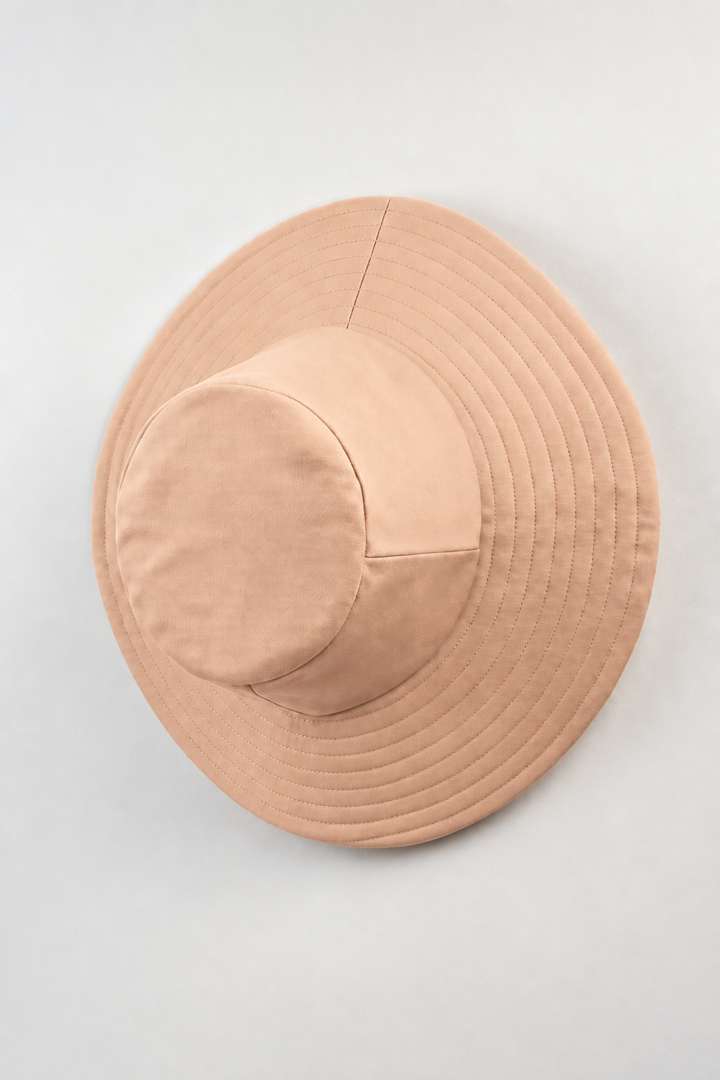 silk-lined bucket hat - wide brim