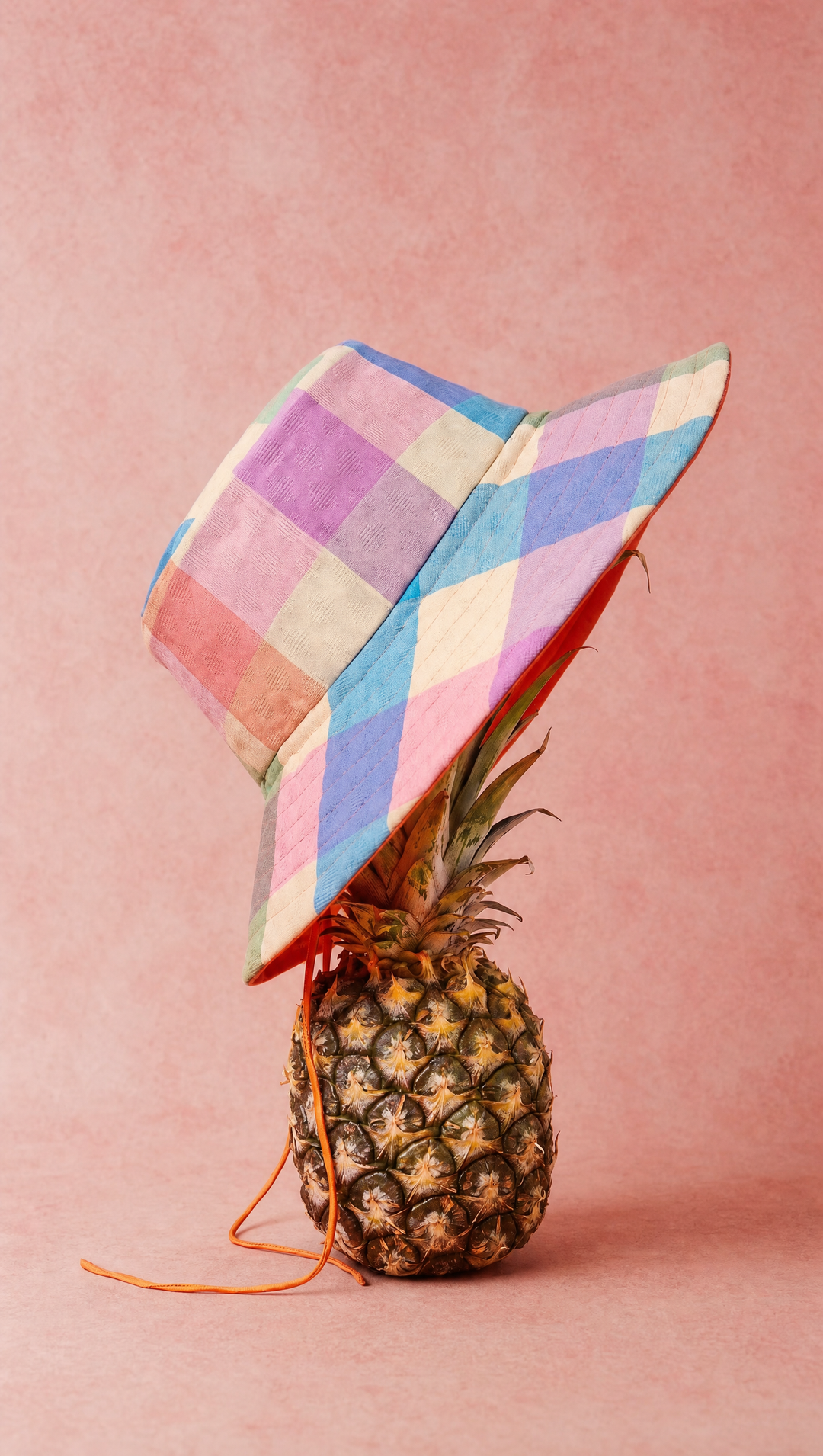 silk-lined bucket hat - wide brim