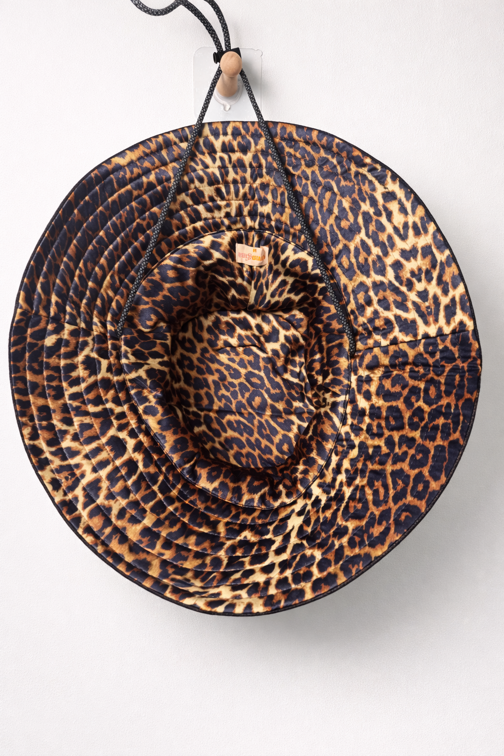 silk-lined bucket hat - wide brim