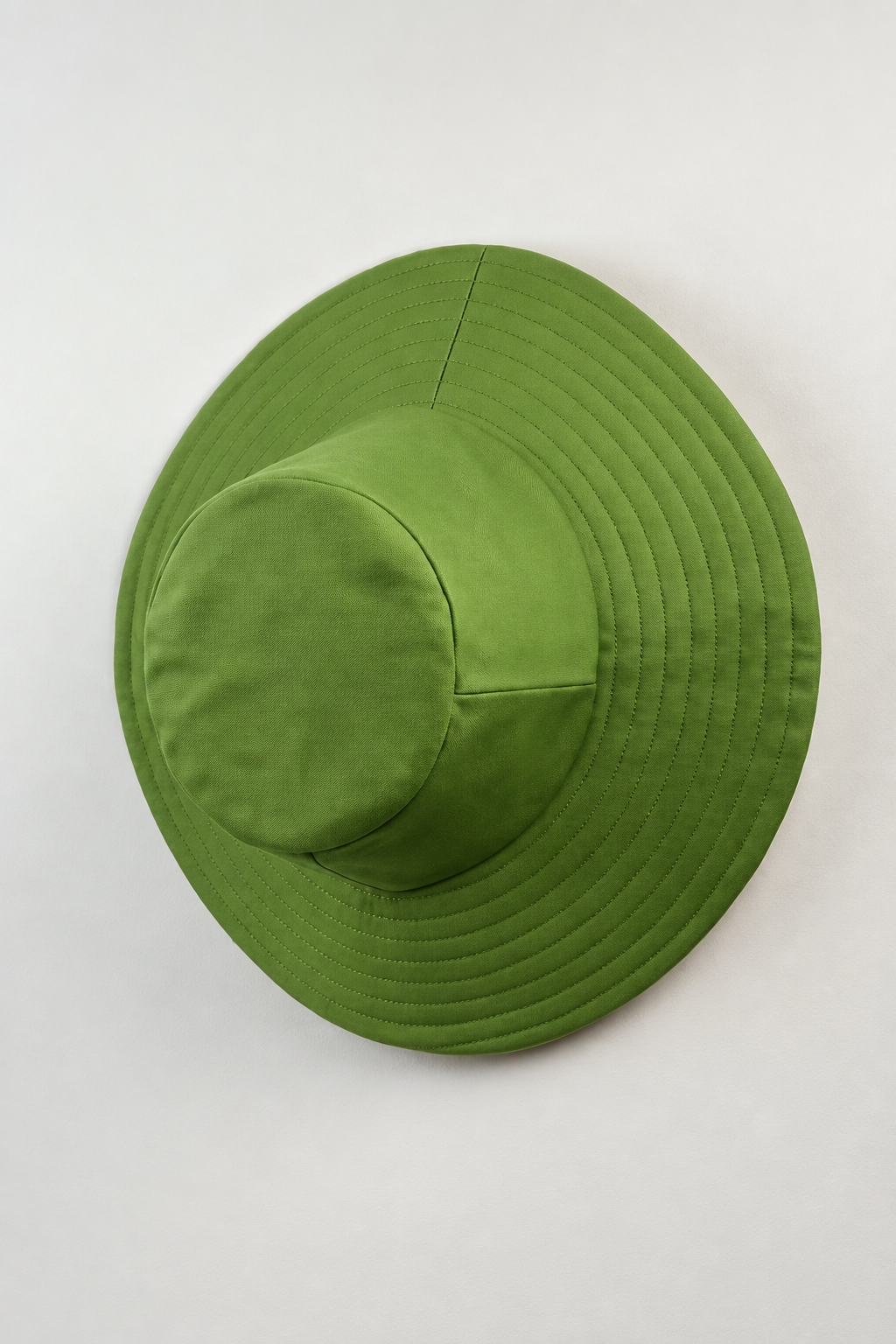 silk-lined bucket hat - wide brim